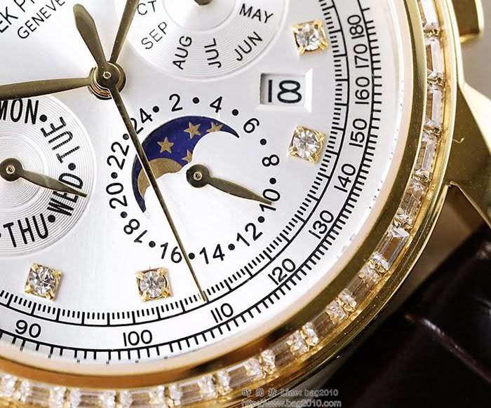 百達翡麗PATEK PHILPPE LS精品 2018新款 進口9100多功能機芯 超強防水 男士高端腕表  wssb3961